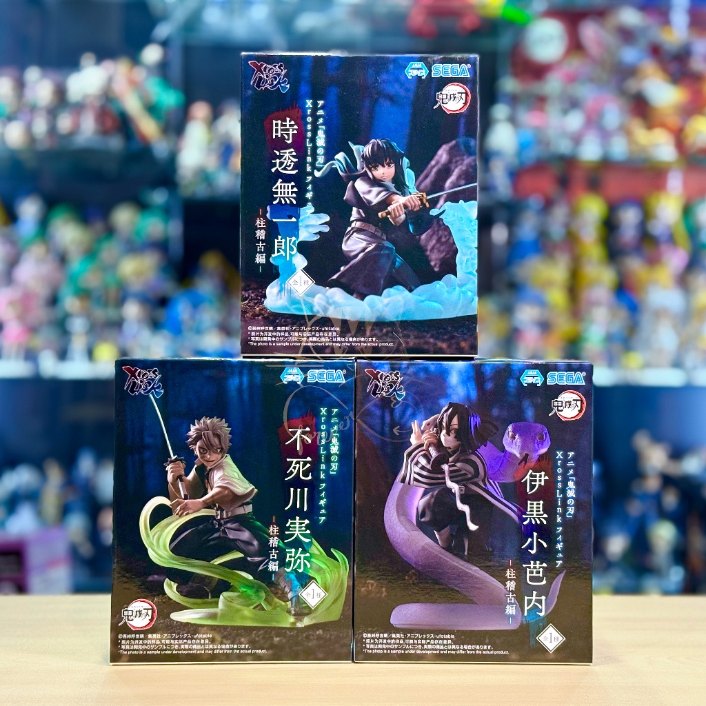 SEGA Demon Slayer Kimetsu no Yaiba Xross Link Figure Muichiro Obanai Sanemi ดาบพิฆาตอสูร ของใหม่