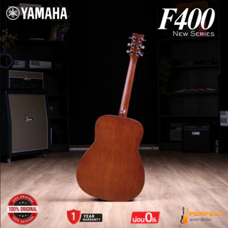 Yamaha F400 Natural Satin Acoustic Guitar กีตาร์โปร่ง F-400 พร้อมกระเป๋า EDB + ปิ๊ก +ประแจ รับประกัน1ปีจากแบรนด์