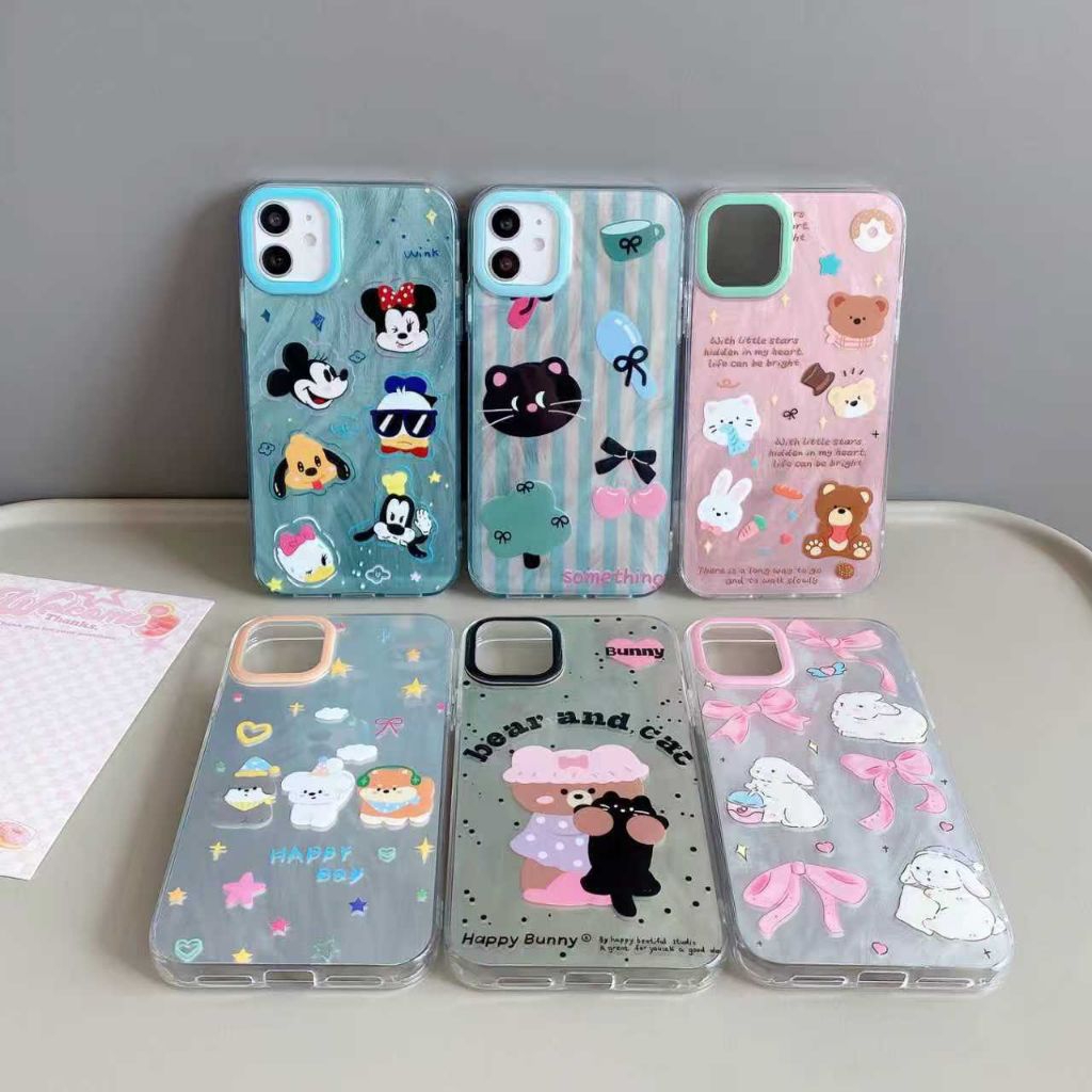 เคสมือถือ สำหรับรุ่น VIVO V60Lite เคส IMD ลายการ์ตูนน่ารัก สีสันสดใส กันกระแทกในตัว สินค้าพร้อมส่งจากไทย!!