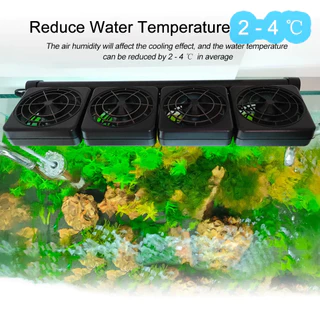 COD Aquarium Cooling พัดลม 100-240V Cooler สําหรับถังปลาน้ํา Chiller Cooling สําหรับ Aquarium กุ้ง/ปลูกอุปกรณ์เสริม