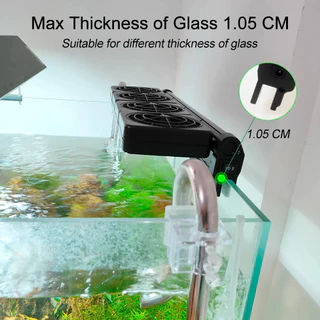 COD Aquarium Cooling พัดลม 100-240V Cooler สําหรับถังปลาน้ํา Chiller Cooling สําหรับ Aquarium กุ้ง/ปลูกอุปกรณ์เสริม