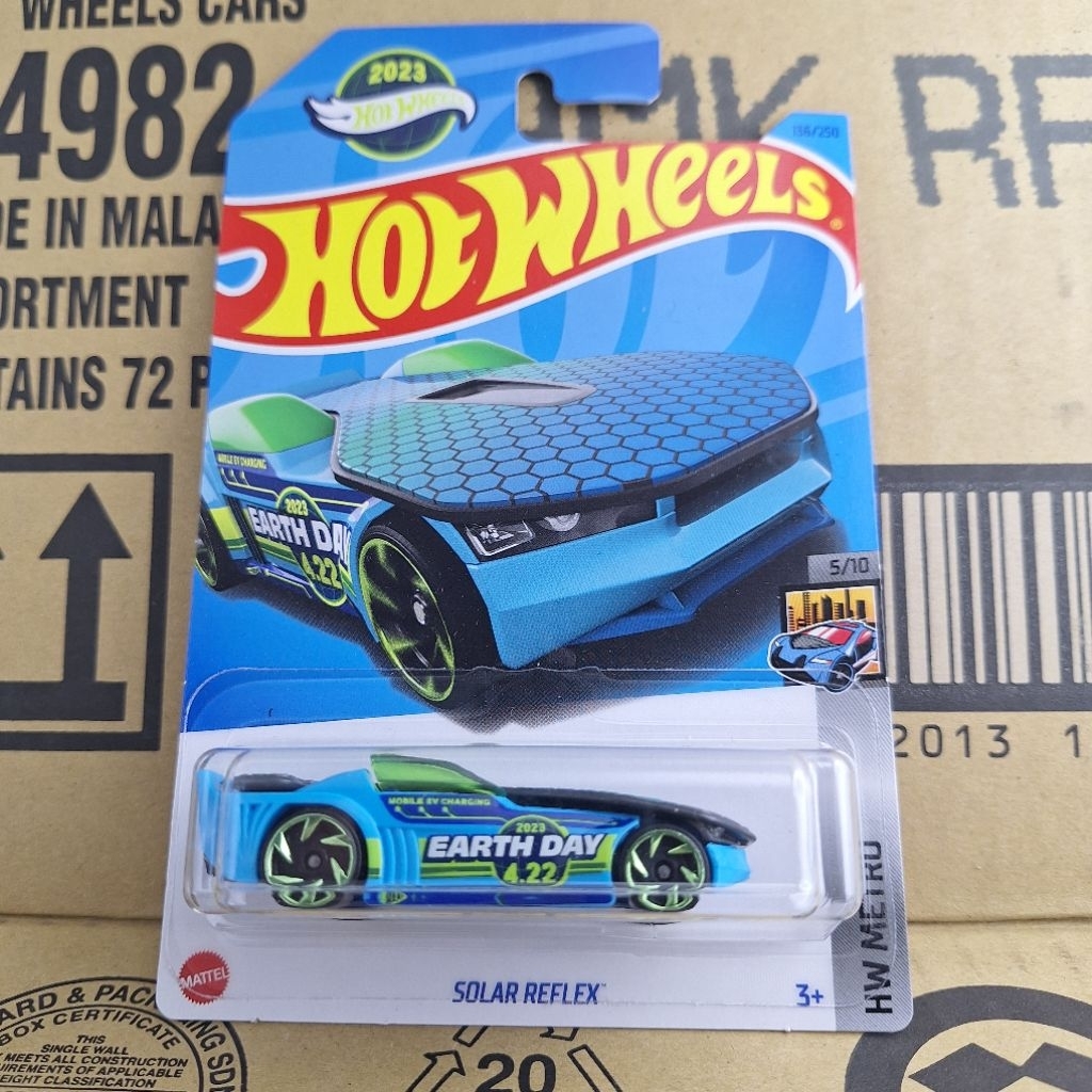 รถเหล็ก Hotwheels SOLAR REFLEX 136/250 (kg21)