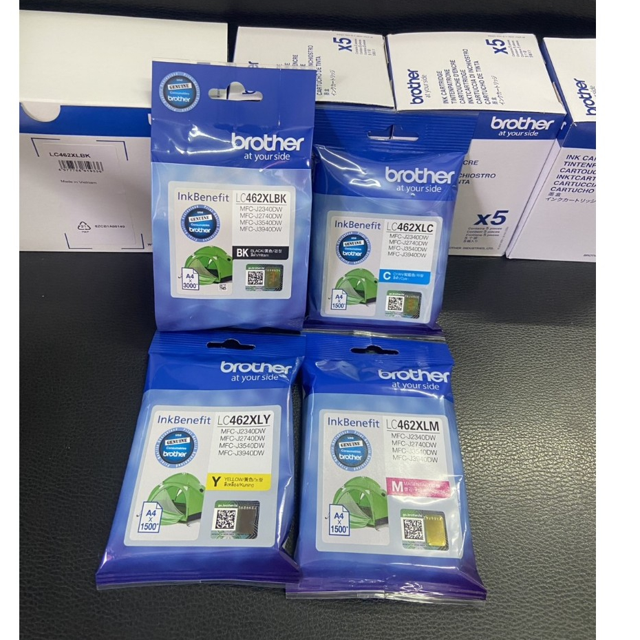 BROTHER LC-462 ( LC-462XL รุ่นหมึกเยอะ ) ของแท้