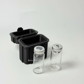กล่องเก็บเปปไทด์ ขนาด 3ml. 2 ช่อง (แบบฝาพับ)