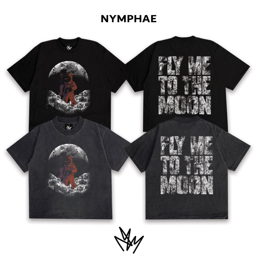 NYMPHAE: SpaceMan [Oversized, Boxy T-shirt]