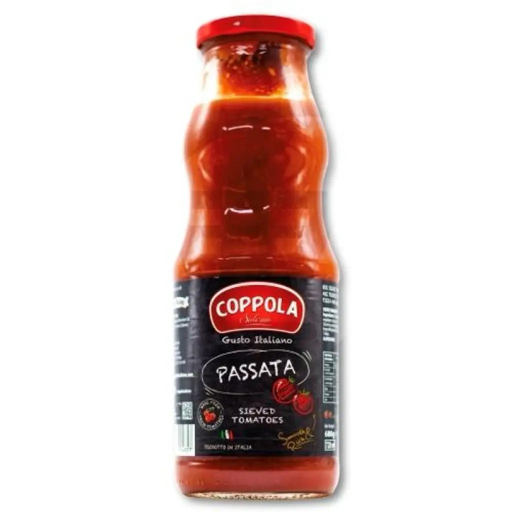 พร้อมส่ง Coppola passata sauce 680 g. ซอสมะเขือเทศสำหรับทำพาสต้า