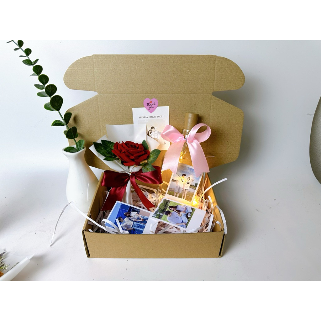 เซ็ตกุหลาบพร้อขวดไฟ ของขวัญ - รูปที่ 2