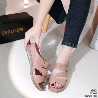 D13 #รองเท้าสุขภาพ สายคาดไขว้ พร้อมลายดอกไม้สุดคิวท์ น่ารักแ…