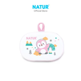 [New] NATUR เนเจอร์ ฟองน้ำถูตัวเด็ก ฟองน้ำอาบน้ำเด็ก (เพนกวิน/ปลาวาฬ)