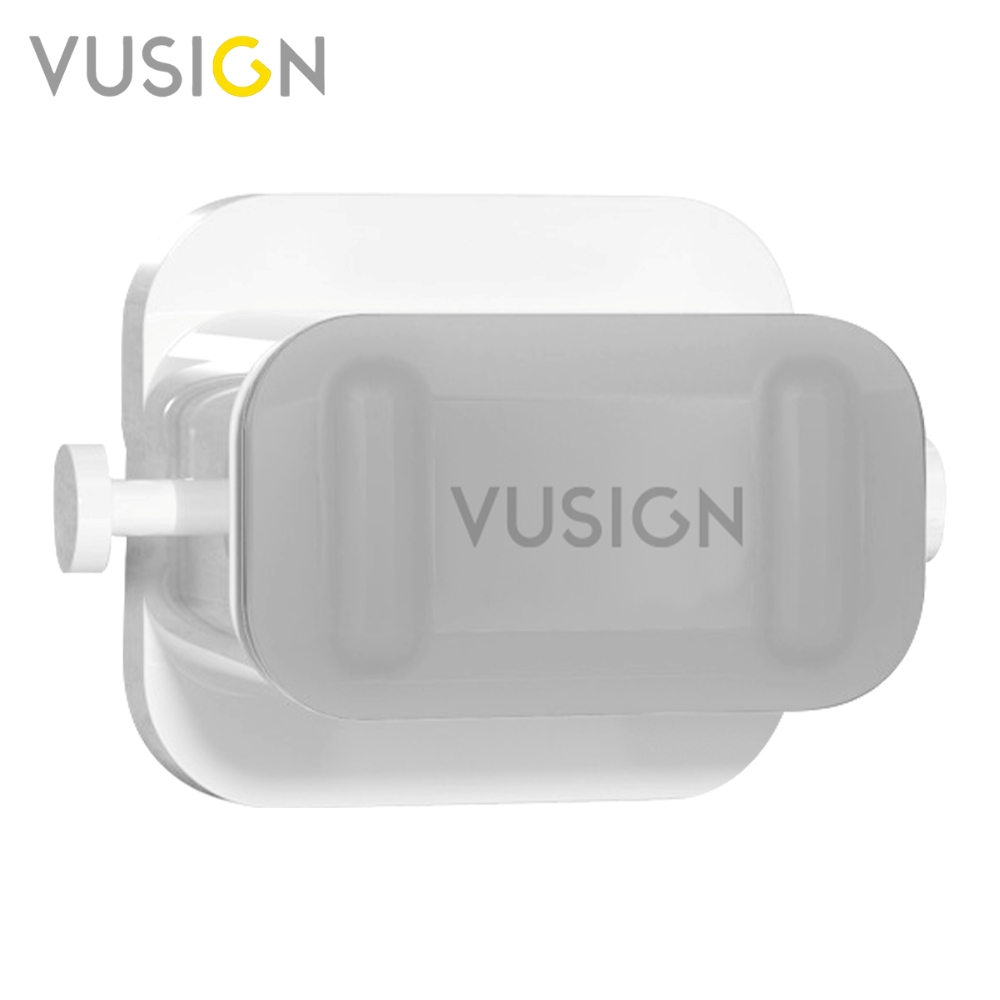 Vusign ที่แขวนไม้ม็อบ ไม้ถูพื้น พร้อมกาวติดในตัว รับน้ำหนักได้ถึง 10 กก. แขวนได้หลายขนาด Mop Clip