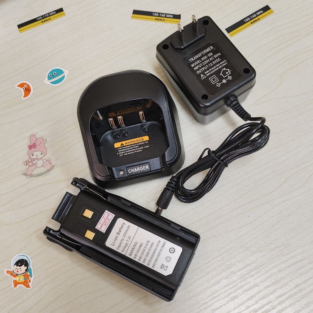 #แท่นชาร์จ แบตเตอรี่วิทยุสื่อสารUV86,822,GP889D