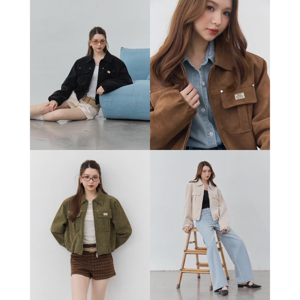 Riley.apparels - Reven Suede Jacket 9155