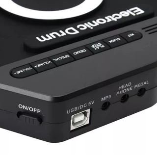 กลองชุด กลองไฟฟ้า กลองชุด 7 ชิ้น Electric Drum Pad Kit Digital Drum ทำจากซิลิโคนคุณภาพดี