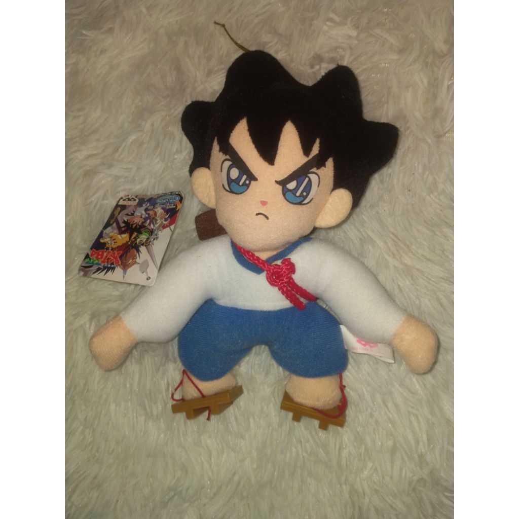 ตุ๊กตาไยบะ Yaiba Kurogane (Shin Samurai-den YAIBA)ปี1993 เก่าเก็บ ลิขสิทธิ์แท้มือสอง *ไม่มีดาบ