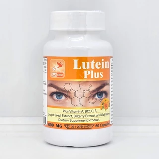 ลูทีน พลัส Lutein Plus ขนาด 600 มิลลิกรัม 60 แคปซูล
