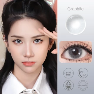 Magister & Realcon คอนแทคเลนส์ การมองเห็นปกติ Mini Olivia Brown/Gray Contact Lens 6 เดือน คอนแทคเลนส์สี