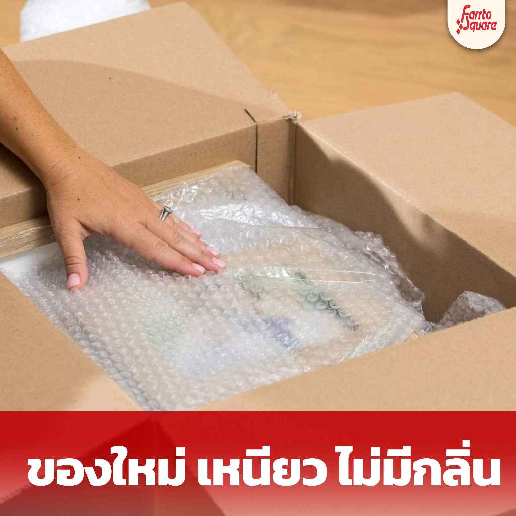 บับเบิ้ล กันกระแทก บับเบิ้ลกันกระแทก ห่อของ แอร์บับเบิ้ล  Air Bubble ยาว 100 เมตรเต็มทุกชิ้น 50แกรม - รูปที่ 3