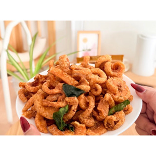 🔥 น้ำพริกหมูกระจก 🍃 น้ำพริกแคปหมู กรอบ หอม อร่อย สะอาด ทำใหม…