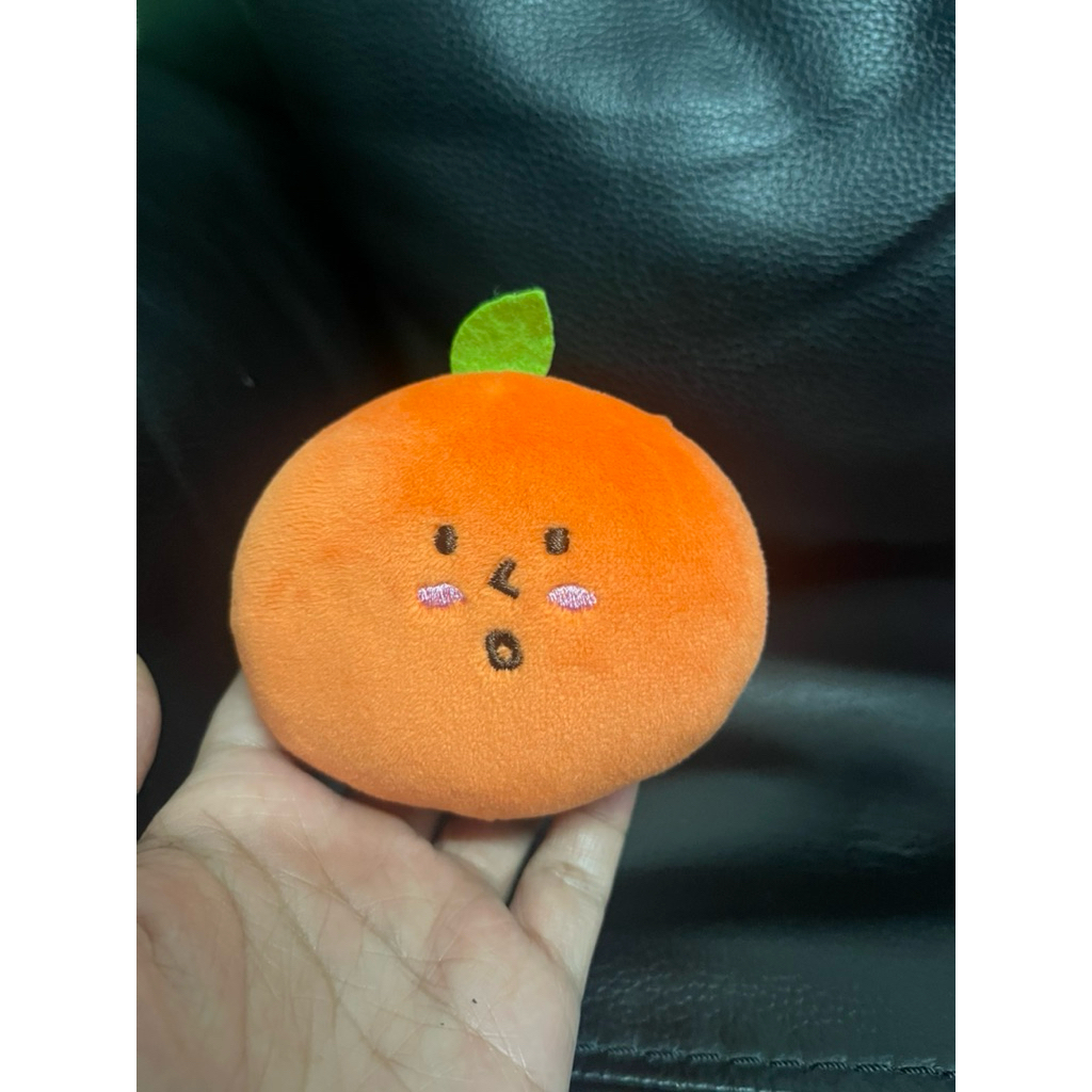 ตุ๊กตา 🍊 ส้ม ขนาด ประมาณ 9 cm. ไม่มีป้าย [JC-01]