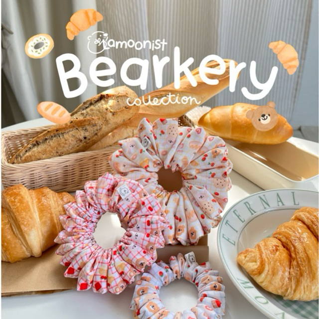 Lamoonist scrunchies • Bearkery collection
