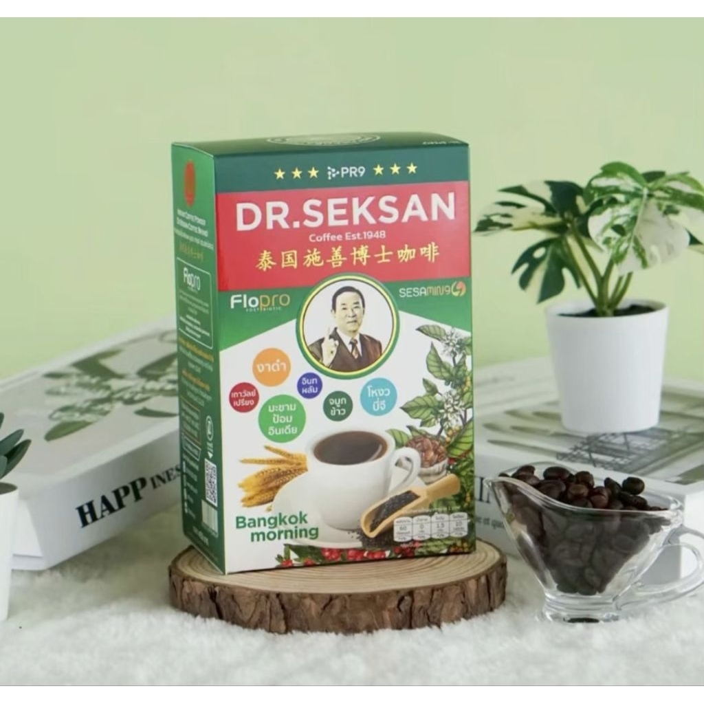 กาแฟปรุงสำเร็จชนิดผง ดร.เสกข์สรรInstant Coffee Powder (Dr.Seksan Coffee Brand)