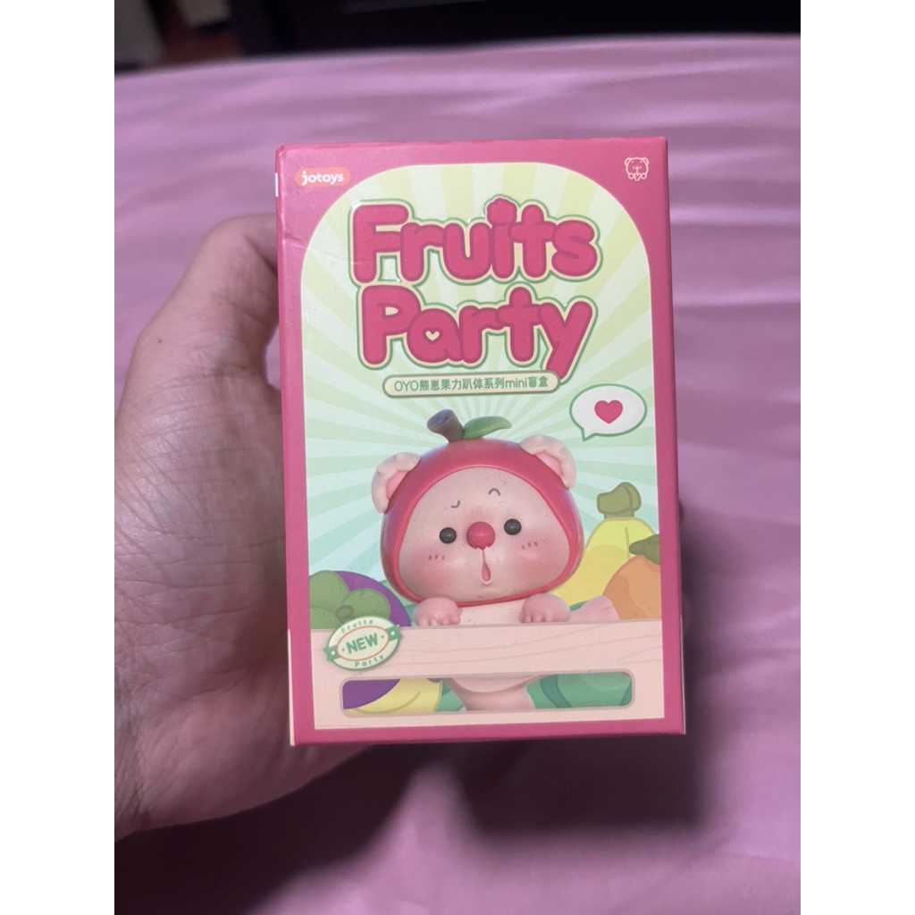 Kawaii Oyo Bear Cub ผลไม้ Hippers Series Mini