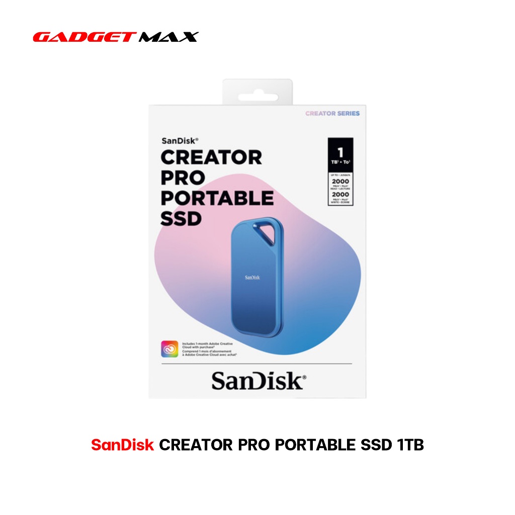 SanDisk CREATOR PRO PORTABLE SSD 1TB