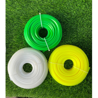 (ม้วนละ 1 กิโลกรัม) เอ็นตัดหญ้า เส้นเหลี่ยม GOLD DRAGON เอ็น…