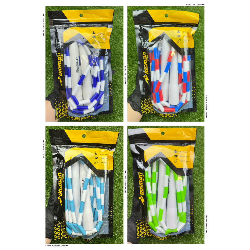 เชือกกระโดด BIGMAN รุ่น ด้ามขาว Starter แบบลูกปัด