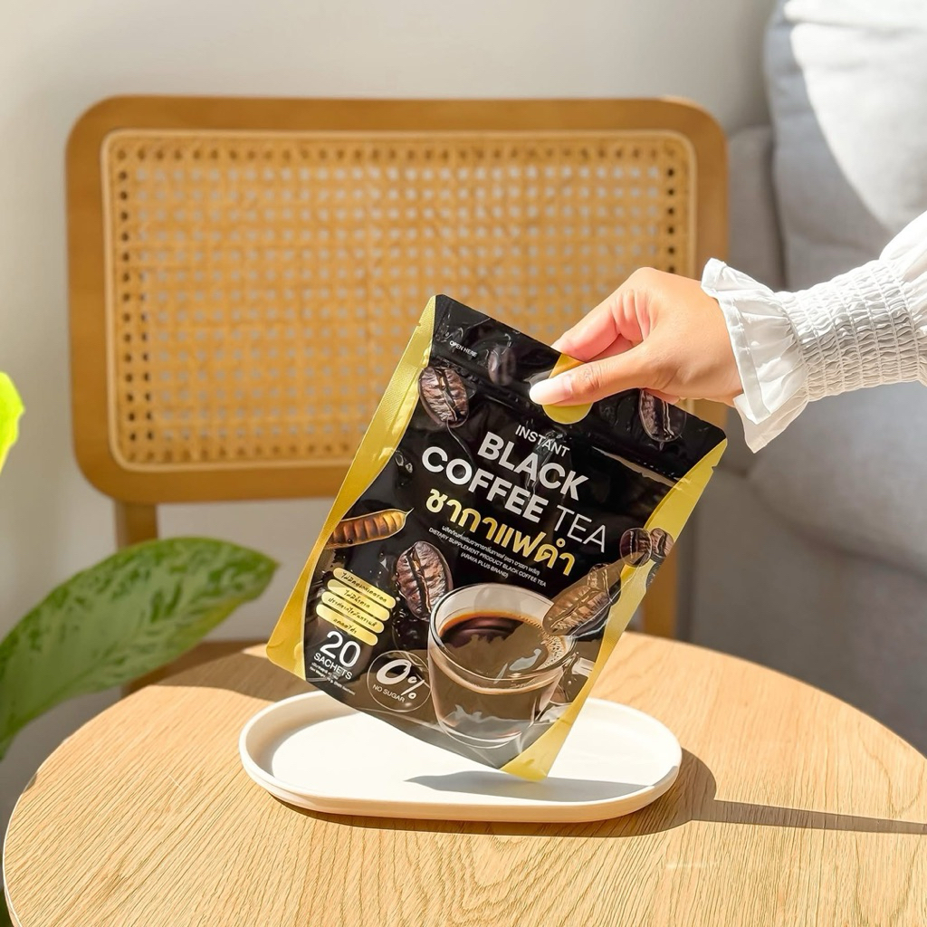 ARAYA Black Coffee Tea ชากาแฟดำ ชงดื่มเเทนน้ำได้ กาแฟดำ ราคา/1ห่อ 1ห่อมี20ซองชา - รูปที่ 4