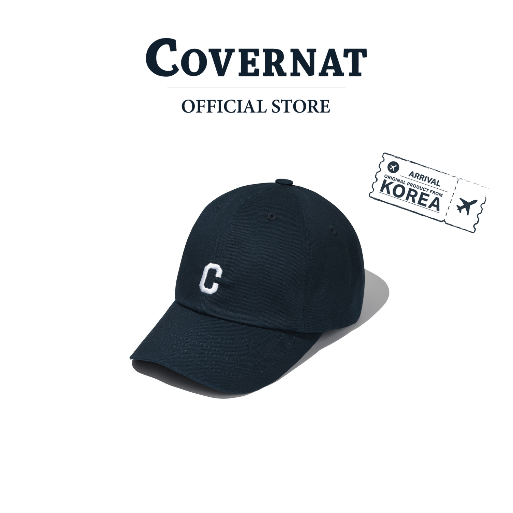 COVERNAT หมวกรุ่น Small C Logo Ball Cap Navy (70032SSCCAU_S6NAXX)