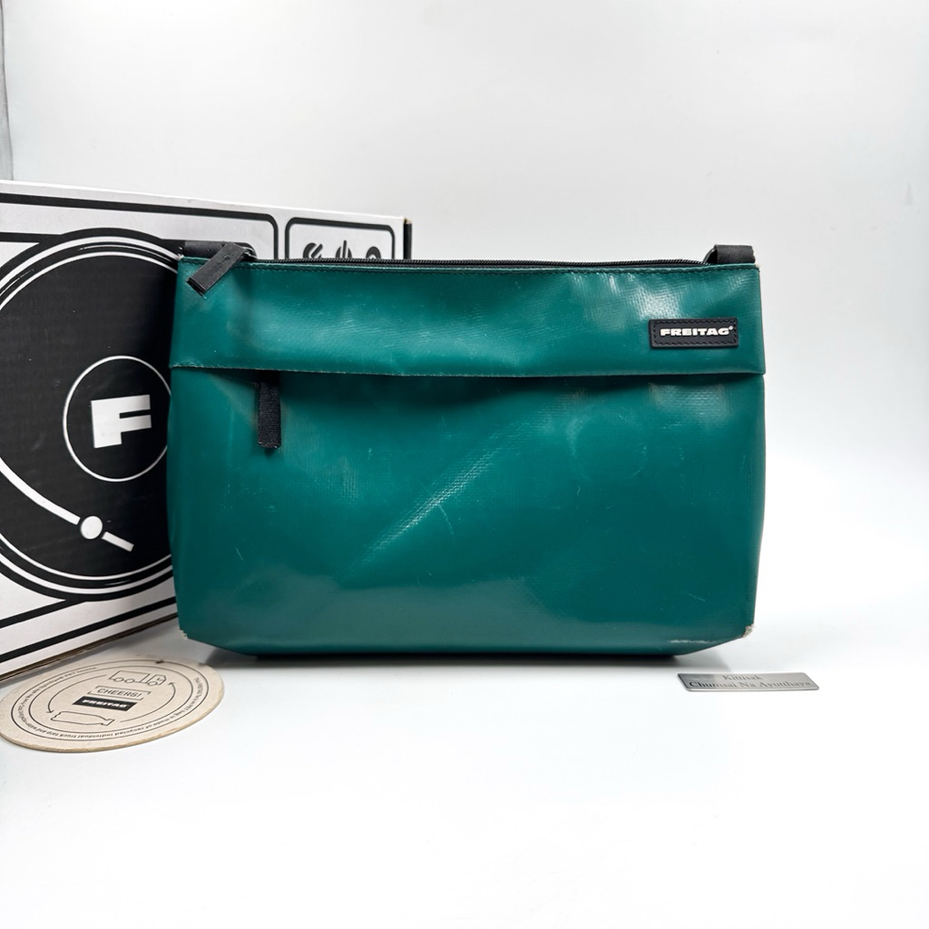 Freitag Lou ผ้าเขียวล้วน🪀🪀🪀