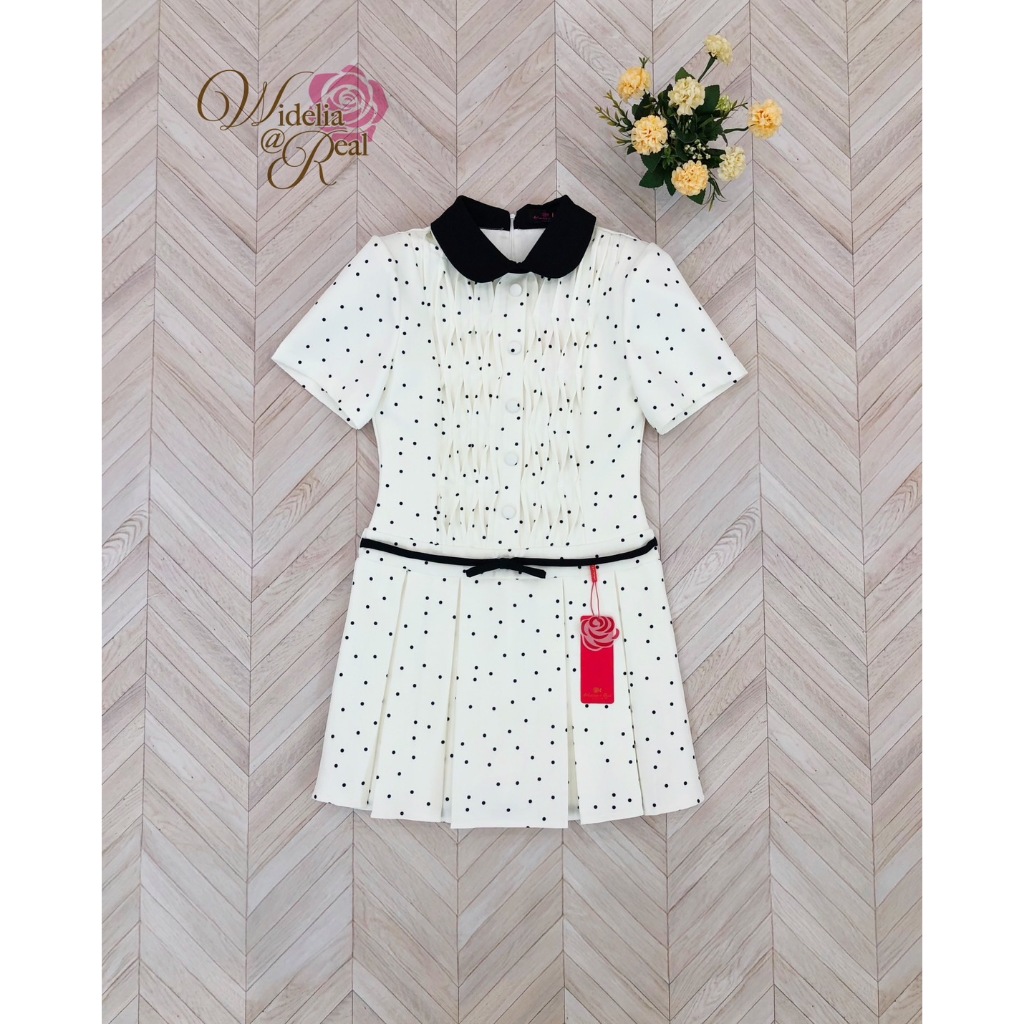 เช็คสินค้าก่อนสั่งซื้อWidelia@Realเดรสแขนสั้น