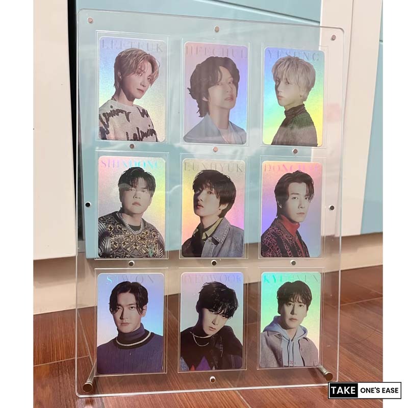 TAKE.ONE.S.EASE กรอบรูปอะคริลิค 1/4/6/9/12ช่อง แสดงการ์ดไอดอล - รูปที่ 5