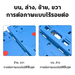 รถเข็นดอลลี่ 4 ล้อ ทนทาน รับน้ำหนัก 150 KG เชื่อมต่อ 4 ทิศทาง ต่อเป็นแพได้ ขนาด 40x60 ซม วัสดุหนาพิเศษ ไม่หักง่าย