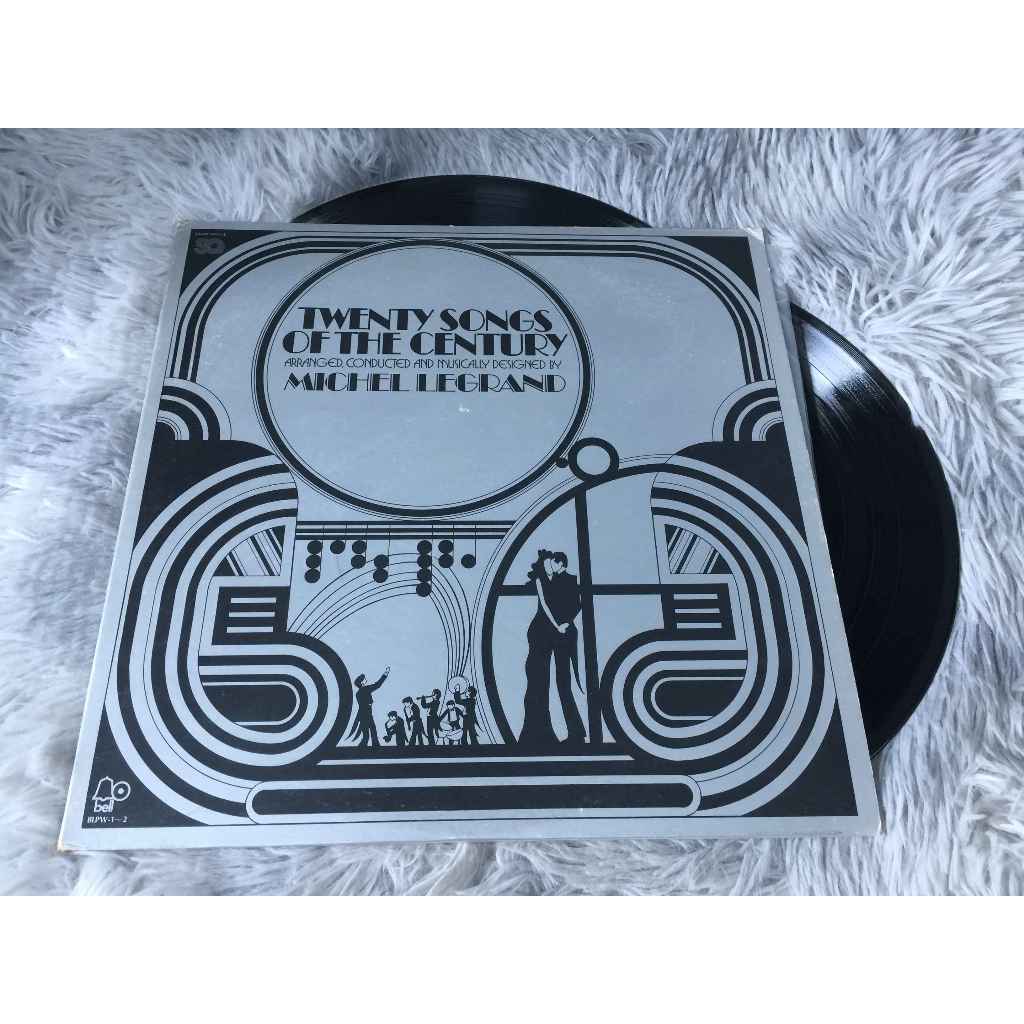 Twenty Songs of the Century - Michel Legrand ขนาด 12 นิ้ว LP G130
