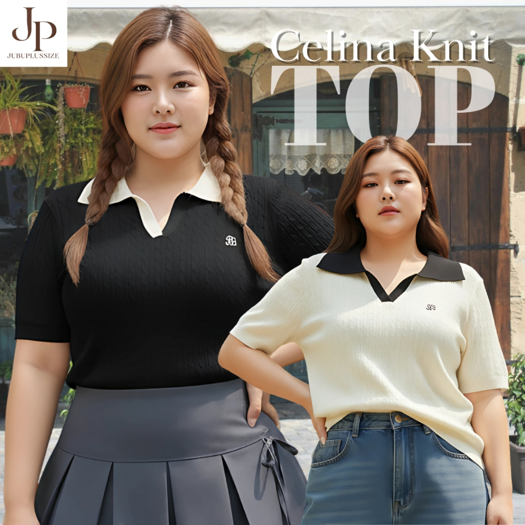 ส่งทันที!🛵เสื้อไหมพรมคอปกแขนสั้น คอวี ลายถักเกลียว สาวอวบ แฟชั่นเกาหลี ผ้านุ่มสบาย อก35-42นิ้ว#600