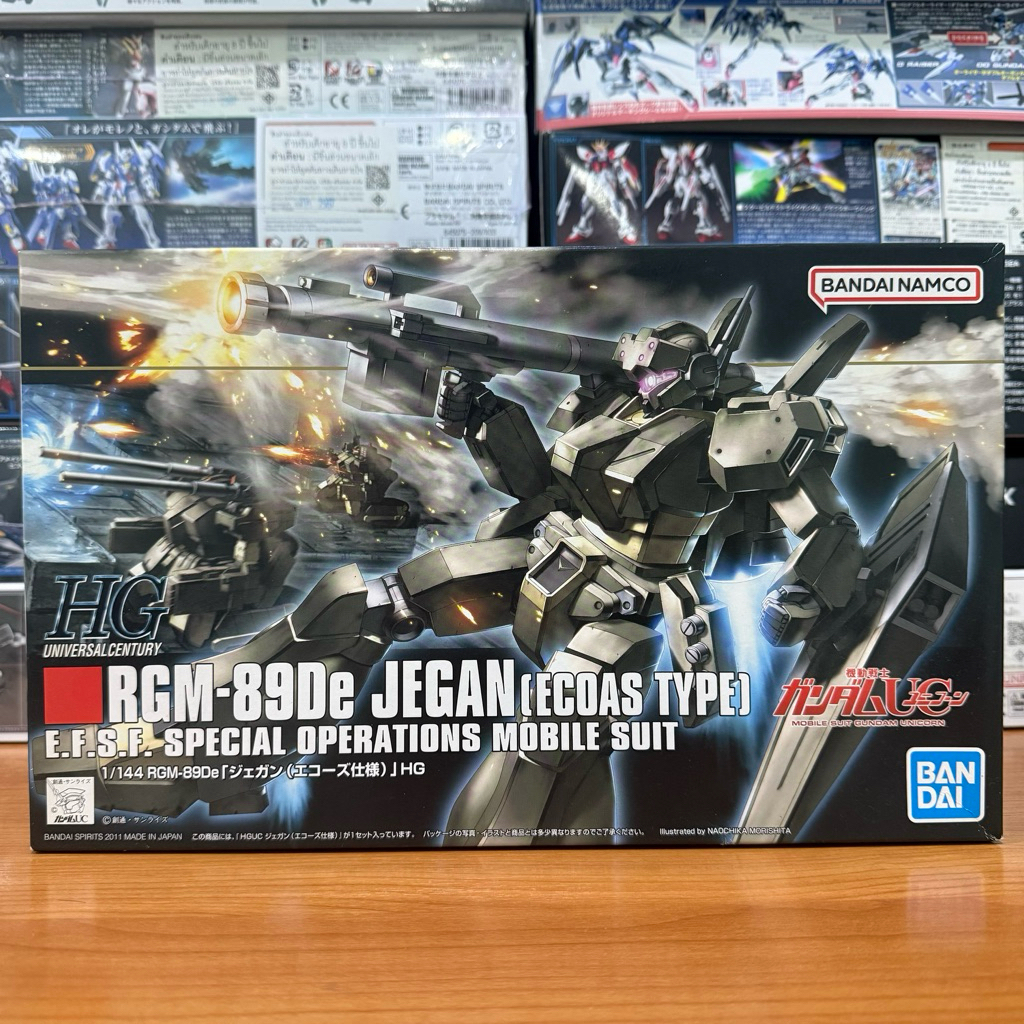 {พร้อมส่งมีแบบด่วน}BANDAI HGUC 1/144 JEGAN(ECOAS TYPE)