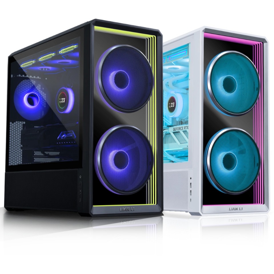 CASE Lian Li LANCOOL 217 INF black / white Infinity Mirror LANCOOL 217INFX