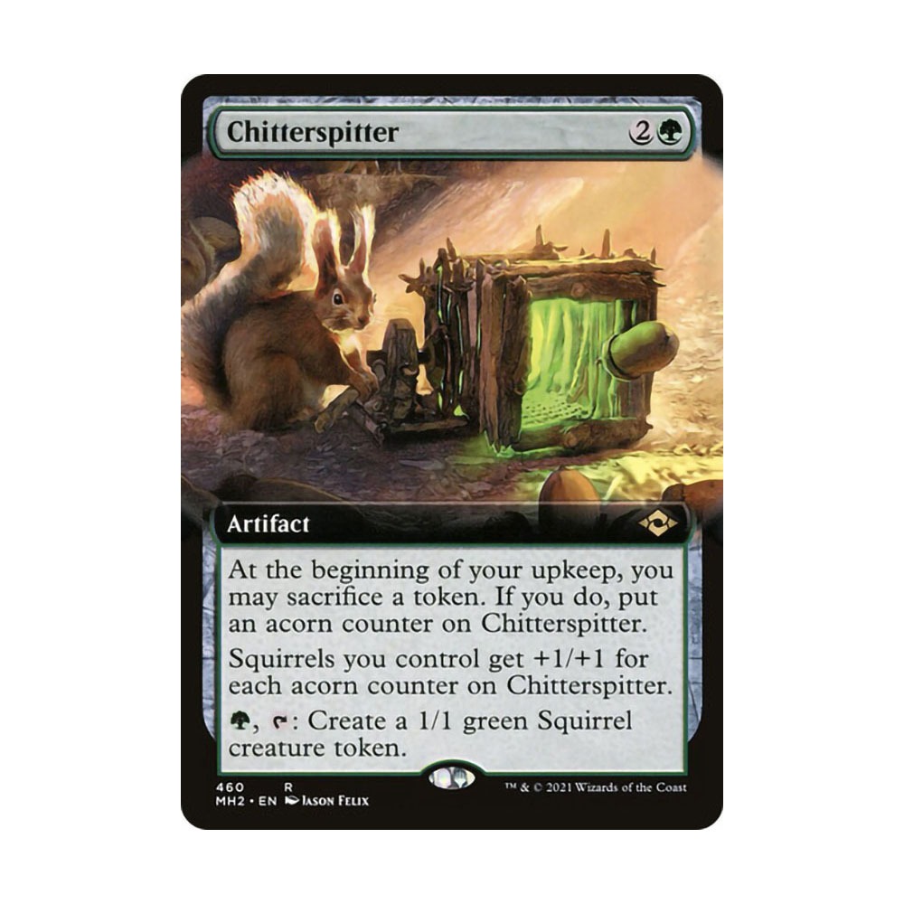 [MTG] Chitterspitter (Extended Art) [MH2] [GREEN] [R] - Magic the Gathering SINGLES