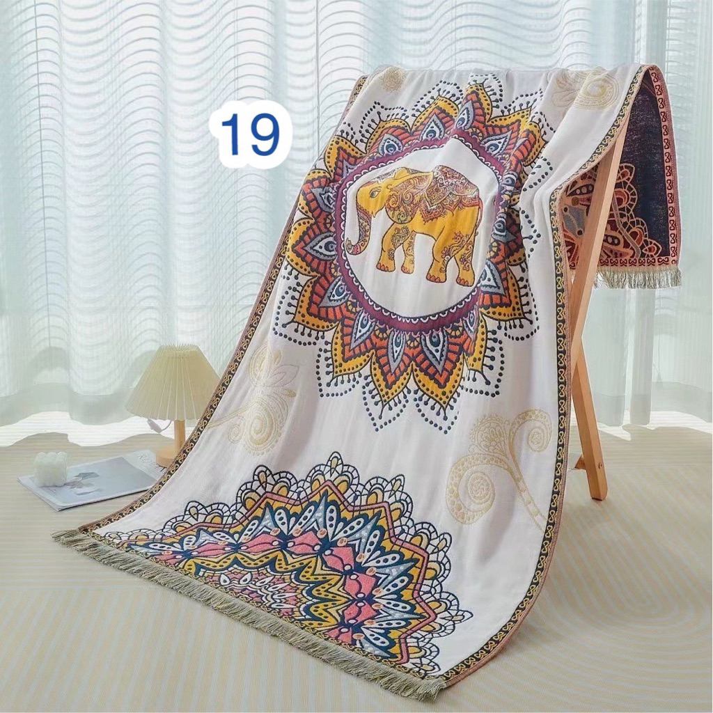 ผ้าเช็ดตัวสาลูเกรดพรีเมียมไซส์จัมโบ้ลายน่ารักเนื้อผ้าดีมากขนาด80*160cm - รูปที่ 6