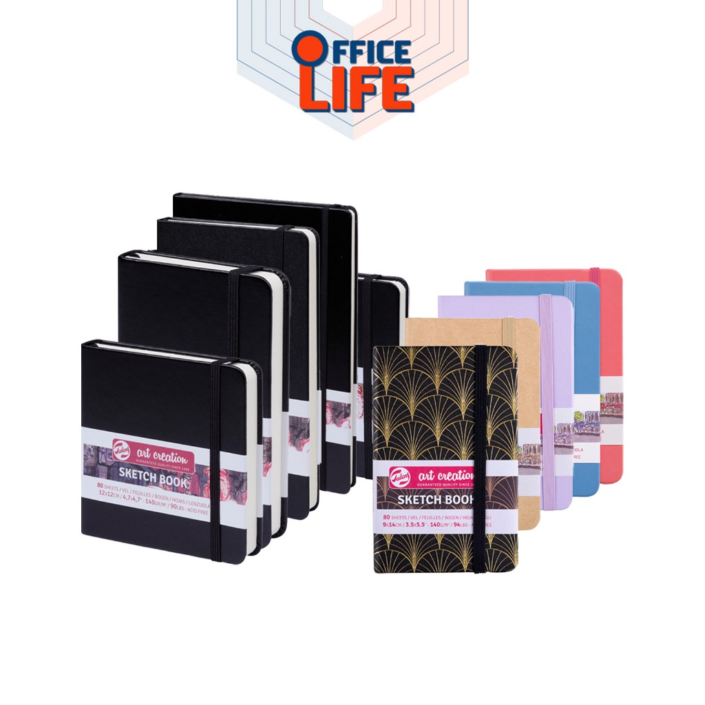 Talen (ทาเลนท์) สมุด สมุดสเก็ตช์ Art Creation Sketch Book140 grams 80 sheets ( 1 เล่ม )