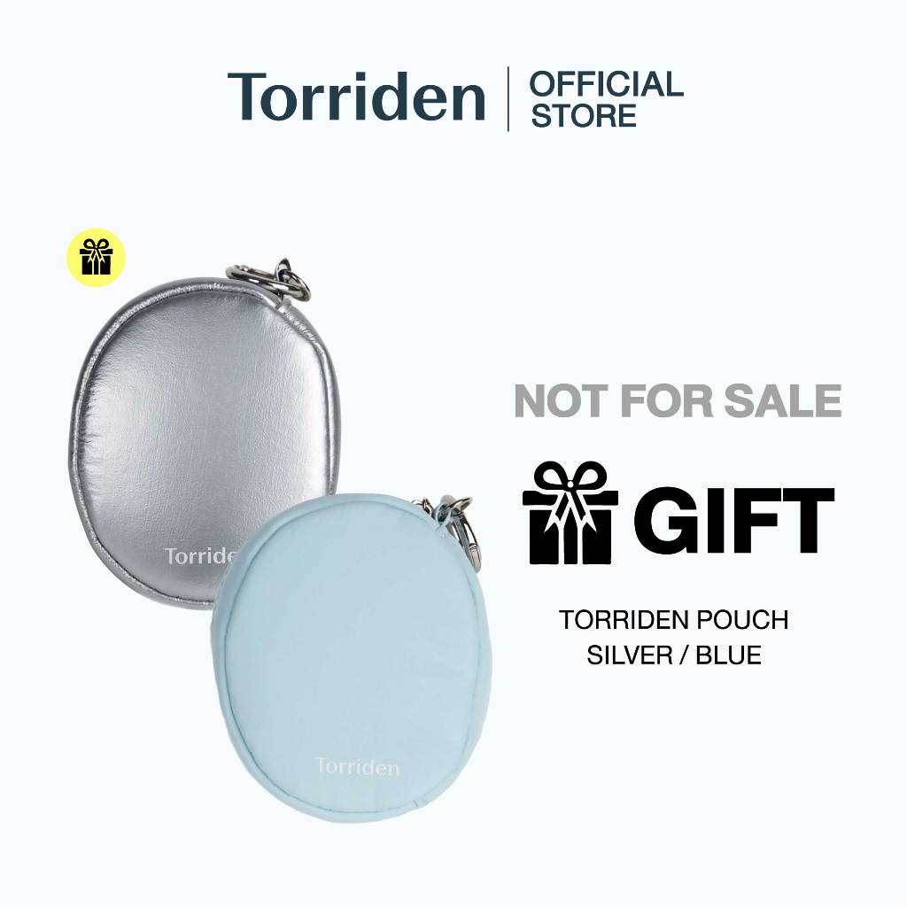 [Free Gift] Torriden Padding Pouch Keyring Silver / Blue