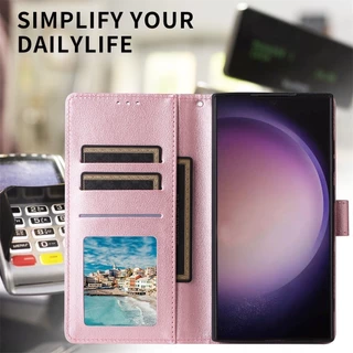 เคส ฝาพับหนัง ล็อกได้ สำหรับ VIVO V70 V70Fe Y21D Y31D Y05 Y11D Y04 Y29/Y39 5G V50 Y21 Y33S/Y20/Y12S/V21 Y91C/Y95 BOSS