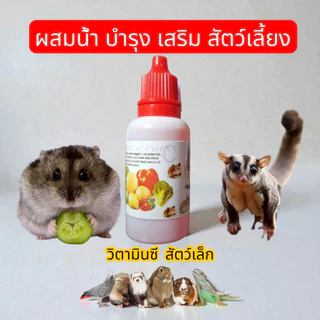 50 cc วิตามินสำหรับสัตว์เล็ก สำหรับสัตว์เล็กและสัตว์ฟันแทะ ส่งด่วนทุกวันจร้า