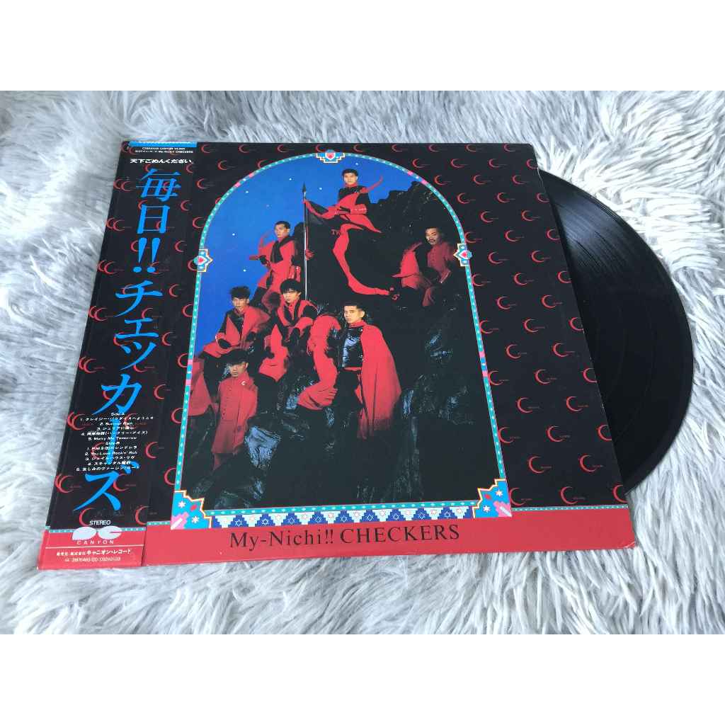 Nichi!! Checkers - The Checkers ขนาด 12 นิ้ว LP G131