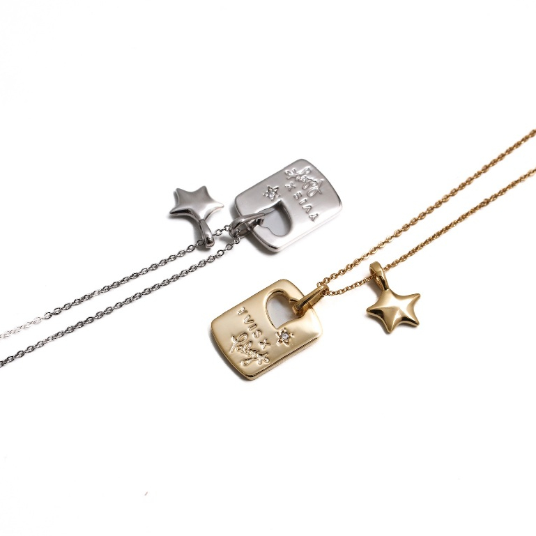 YVIS Glyph Brass Necklace - YVIS Shades X Paloy H.