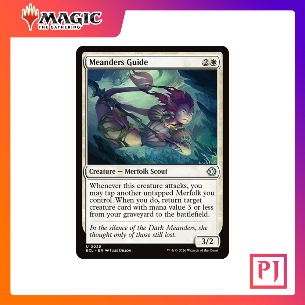 [MTG] Meanders Guide [ECL] [WHITE] [UNCOM] [NORMAL] [ENG] (การ์ดเมจิค / Magic the Gathering)