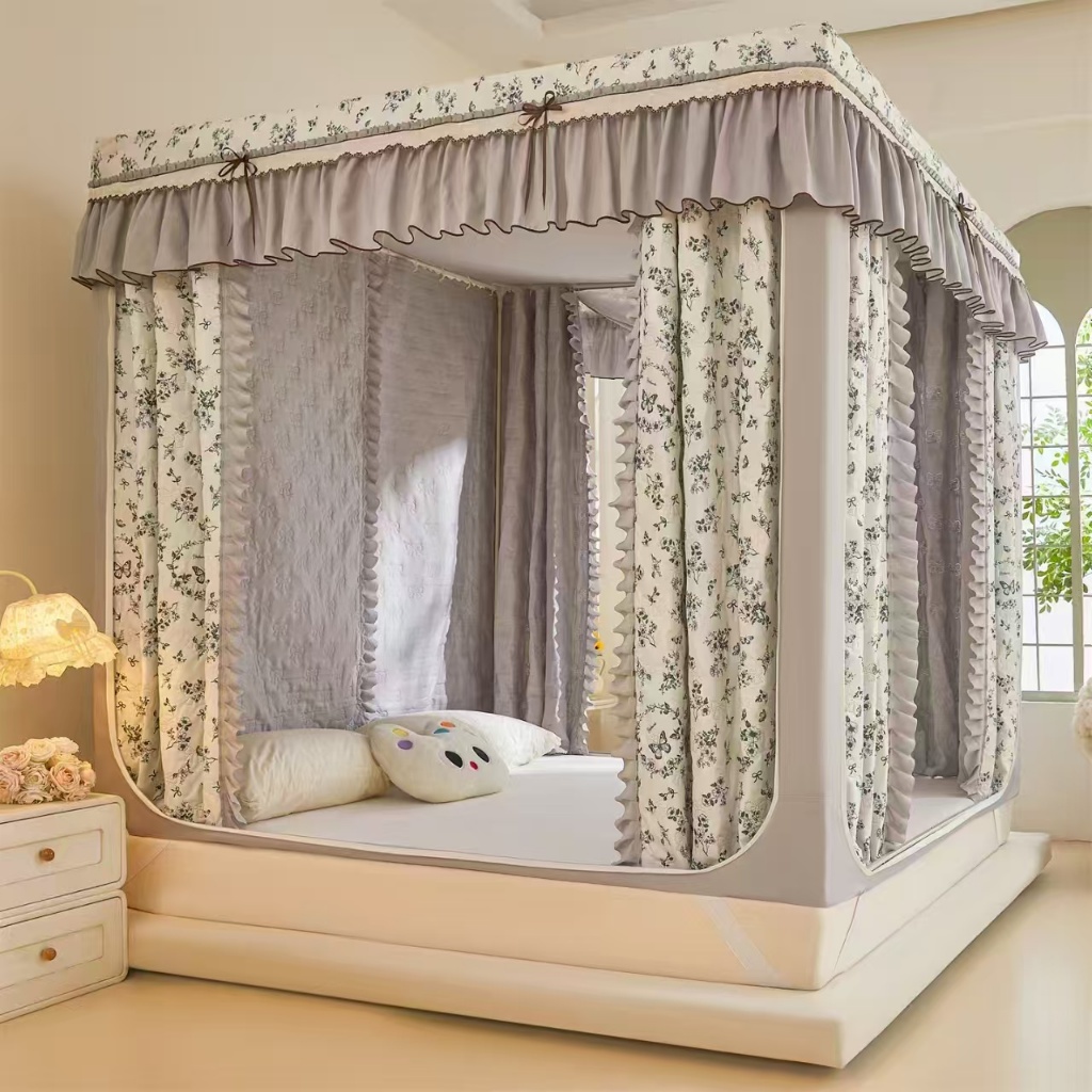 Tukdi shop มุ้งกันยุงมีม่าน มุ้นครอบ มุ้งกันแมลง มุ้งผู้ใหญ่  6 ฟุต มุ้ง 6.6 ฟุต มุ้งไม่มีพื้น