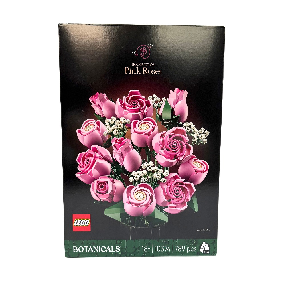 LEGO Botanicals Bouquet of Pink Roses 10374 ตัวต่อเสริมทักษะ